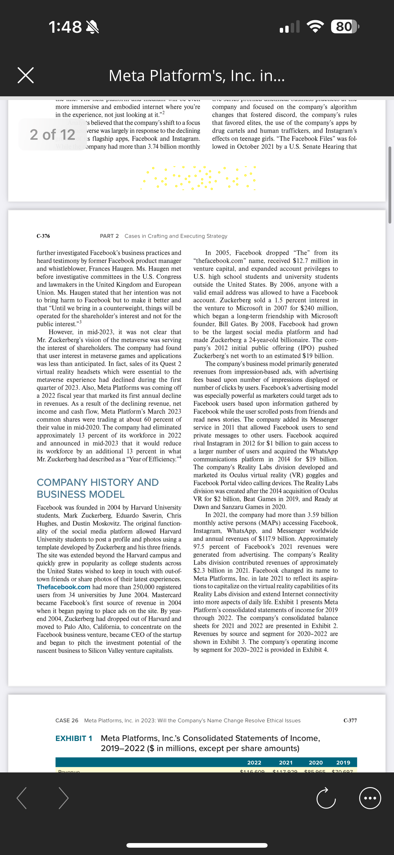 2023: Will the Company's Name Change Resolve Ethical Issues at Facebook and