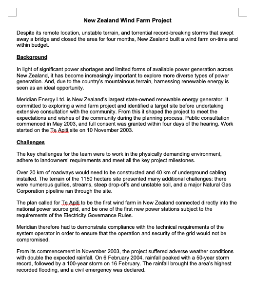 Create both a Risk Probability Impact Matrix and a Risk Response Plan