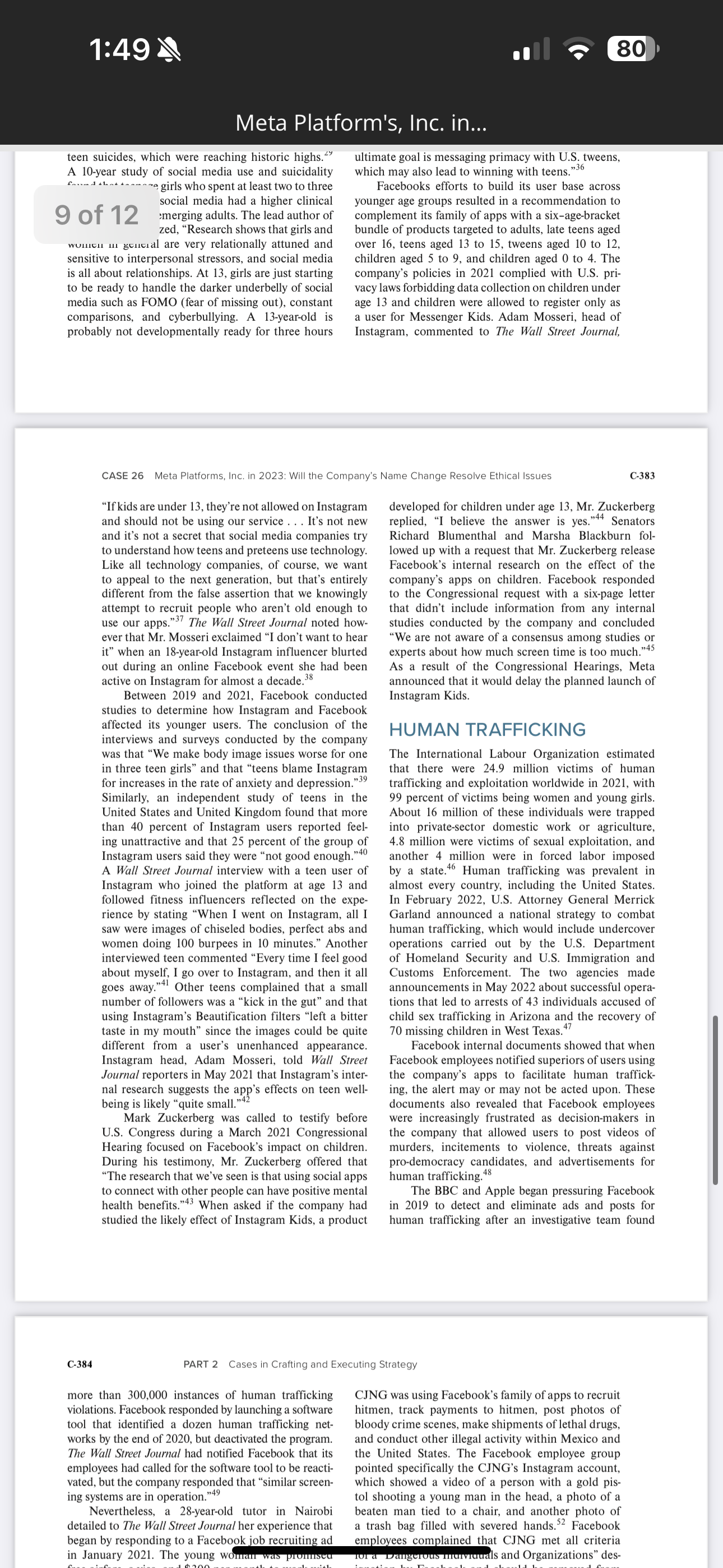 a 37 percent increase company would continue to operate Facebook's between 2020