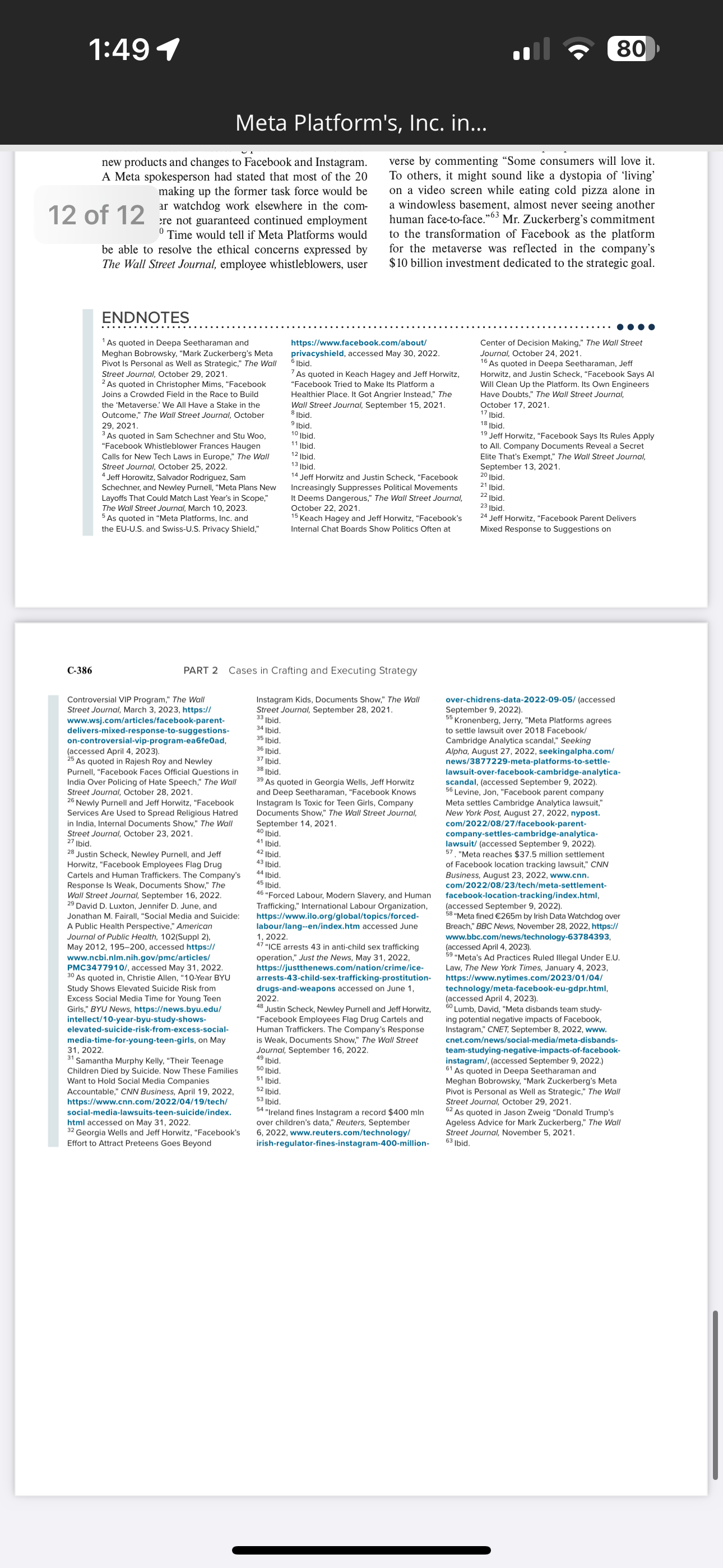 develop and market the compa- media usage in the United States and