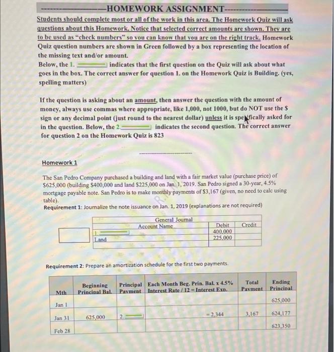 i only need 4 and 5 -HOMEWORK ASSIGNMENT- Students should complete most