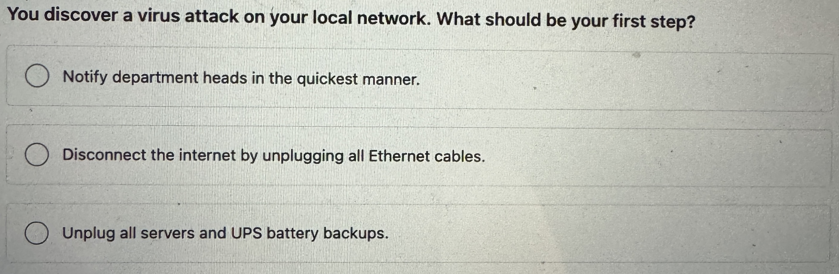 times faster backup times better chance for a full recovery Files that