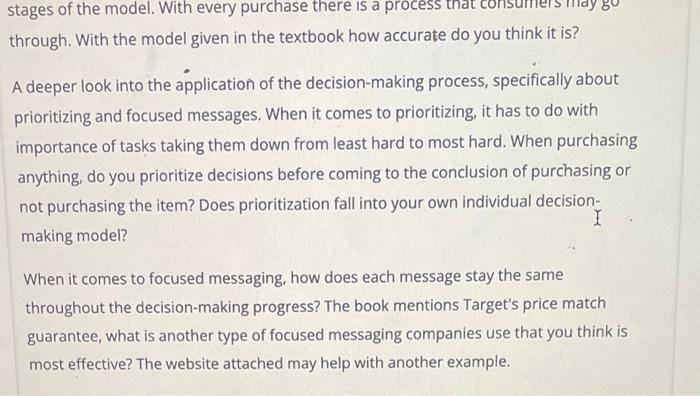  through. With the model given in the textbook how accurate do