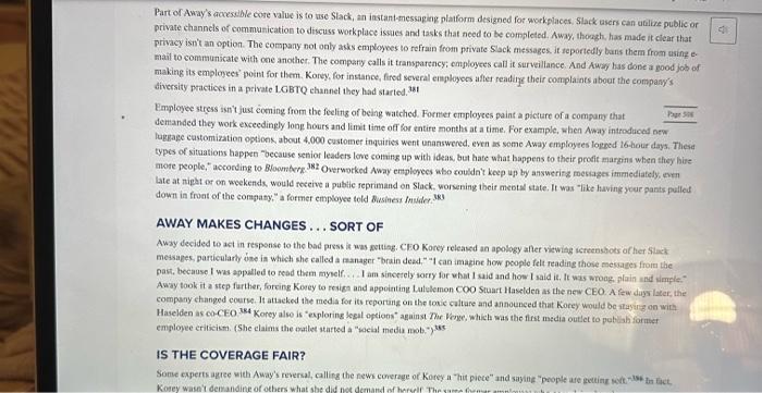 Do you believo co-CEO Korcy has a different point of view? 2.