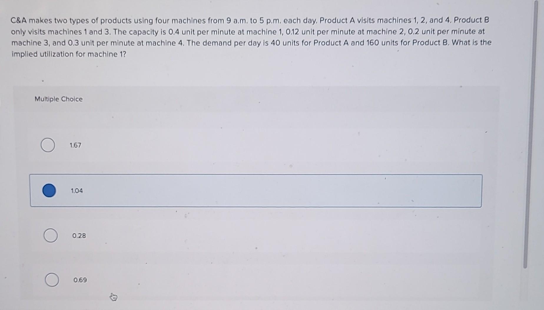 please answer clearly and explain C\&A makes two types of products