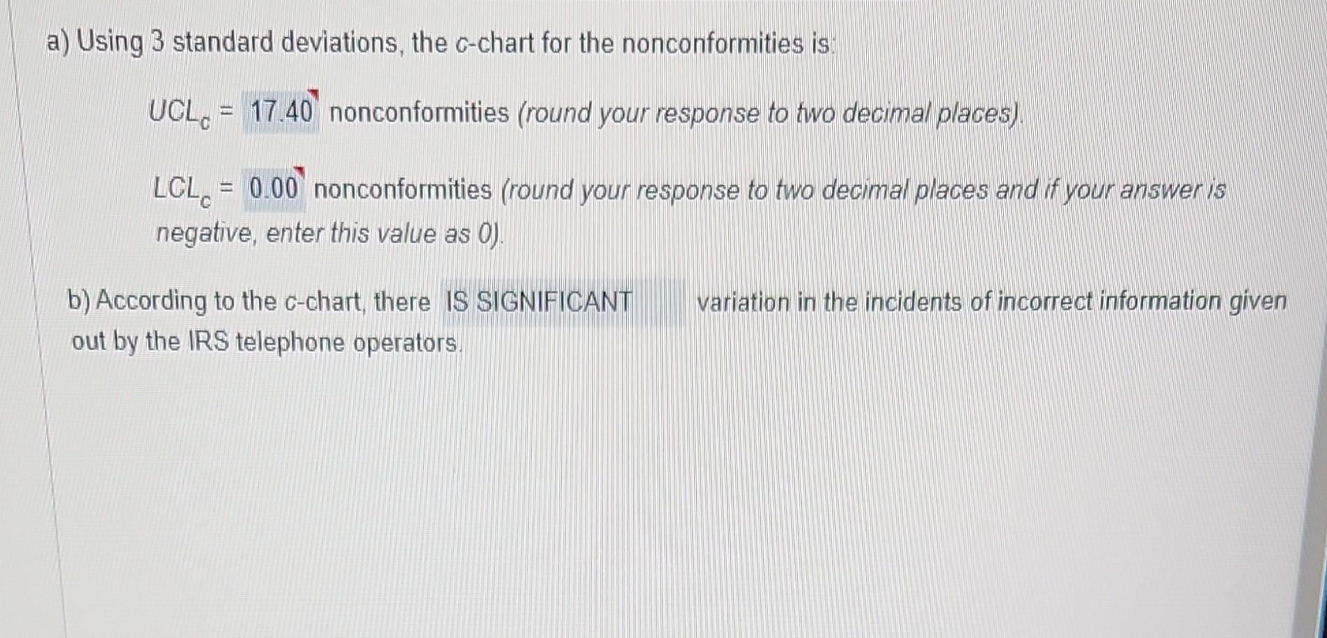 Please round each answer to 2 decimal places a) Using 3