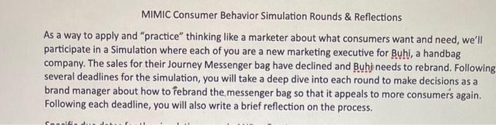 As part of those decisions, which course content did you rely upon