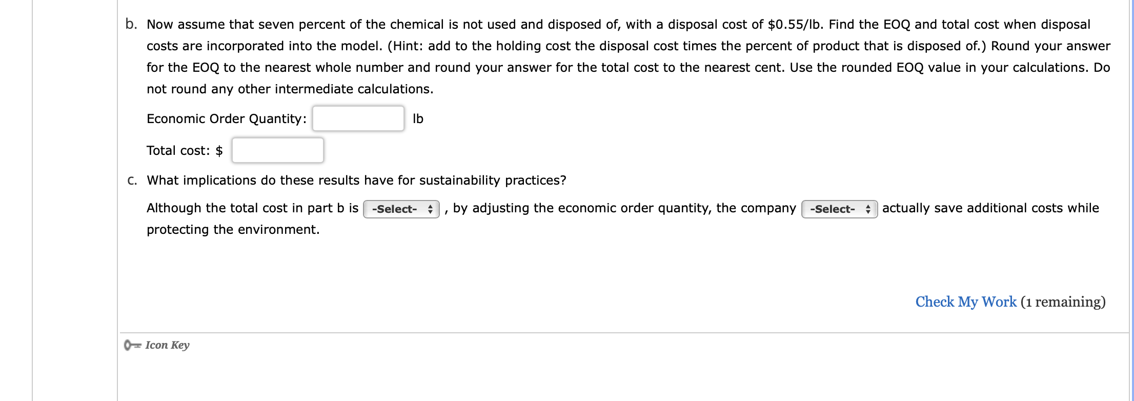 Managing Inventories in Supply Chains Assignment: Chapter 12 Homework: Managing Inventories in