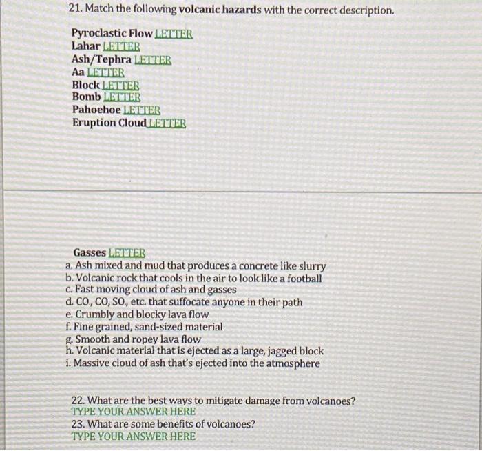 below each image. When necessary label the hanging walls (bwo) and footwalls