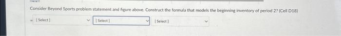 Sports problem statement and figure above. Construct the formula that models the