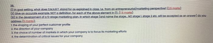 Subject marketing , plz answer all the question ( will rate you