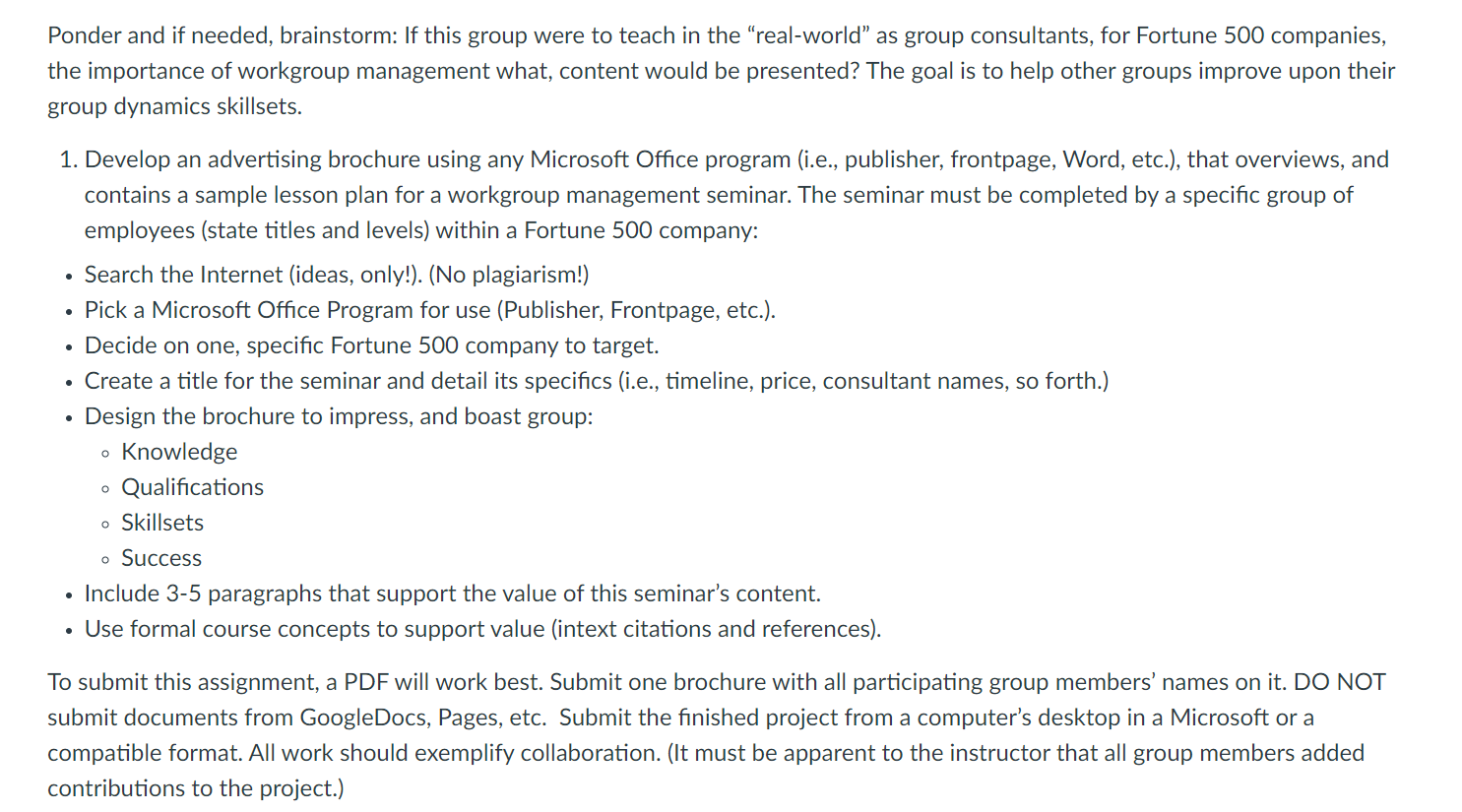 I NEED 2 PARAGRAPHS THAT ANSWER THE "QUALIFICATIONS: "PREVIOUS BUSINESS". (WITH