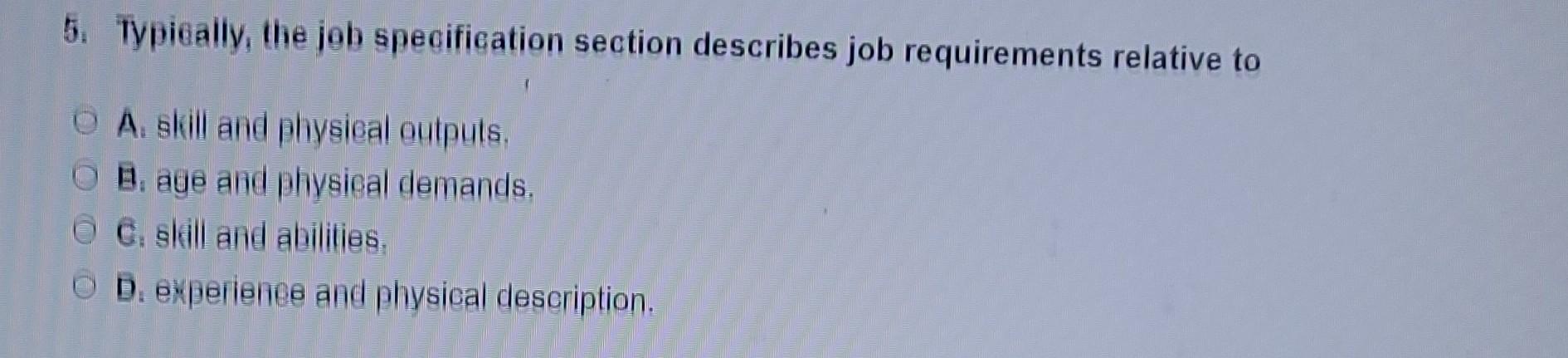 problems, As such, the best question format to use would be A.