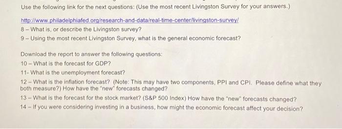 after! thank you macroeconomics Please list and answer the following questions: 1