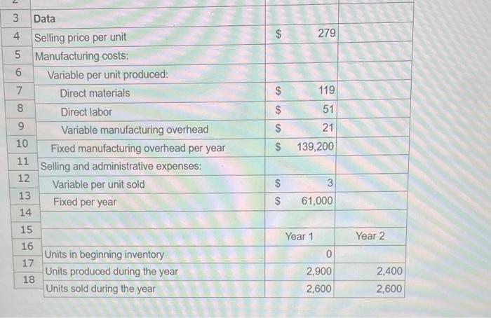  If your formulas are correct, you should get the correct answers