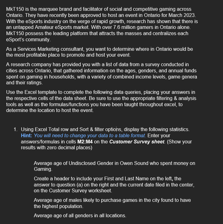  2. On the Customer Survey sheet, convert your table back to