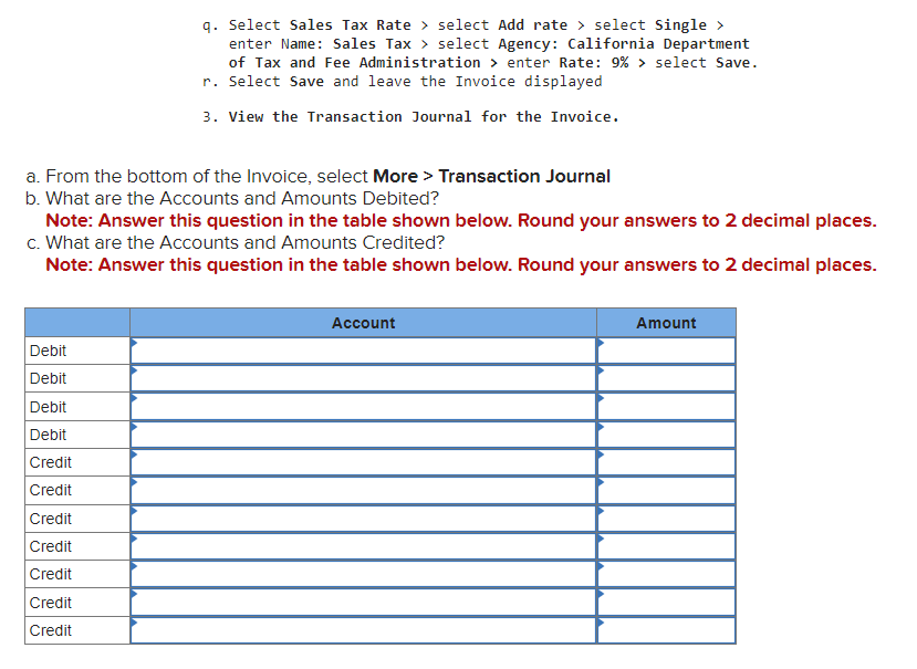 Round your answer to 2 decimal places. b. What are the Accounts