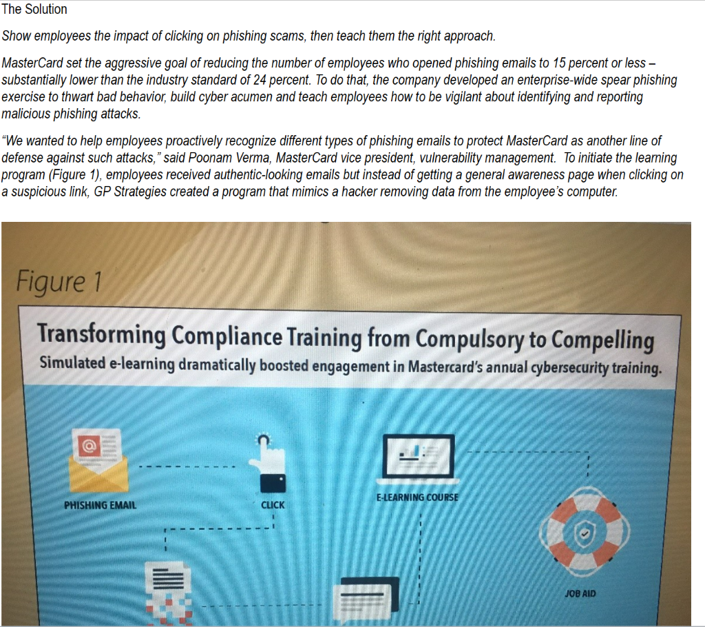 MasterCard to help their employees with the cybersecurity problems? Do you think