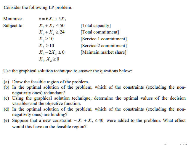  pls solve the full question step by step Consider the following