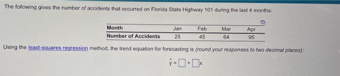 First question is in the picture, second question is "How many accidents