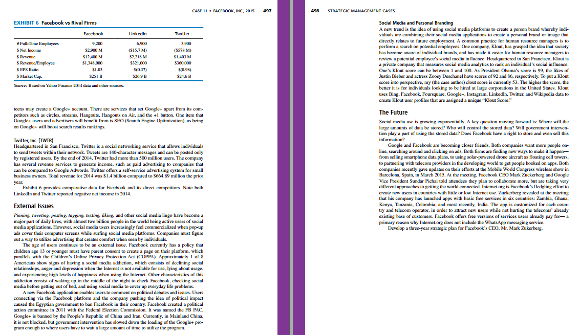 in Menlo Park, California, Facebook is the largest social media network in