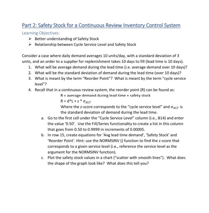 service level of at least 97% ? (Round answer to the nearest