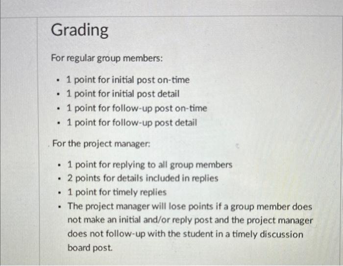 your upcoming work for other classes, your personal work schedule, and any