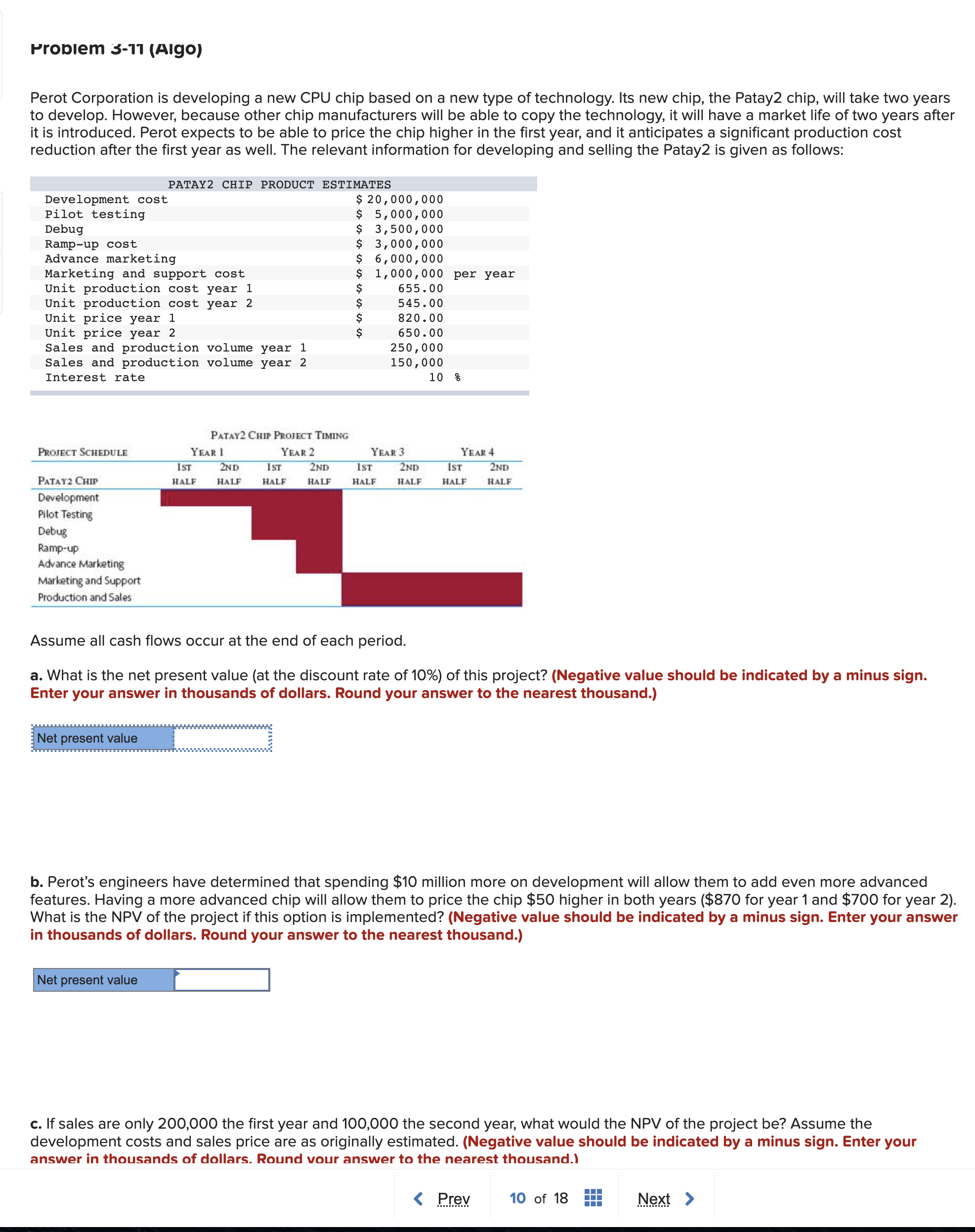 Perot Corporation is developing a new CPU chip based on a