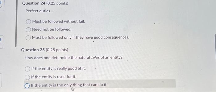  Perfect duties... Must be followed without fail. Need not be followed.