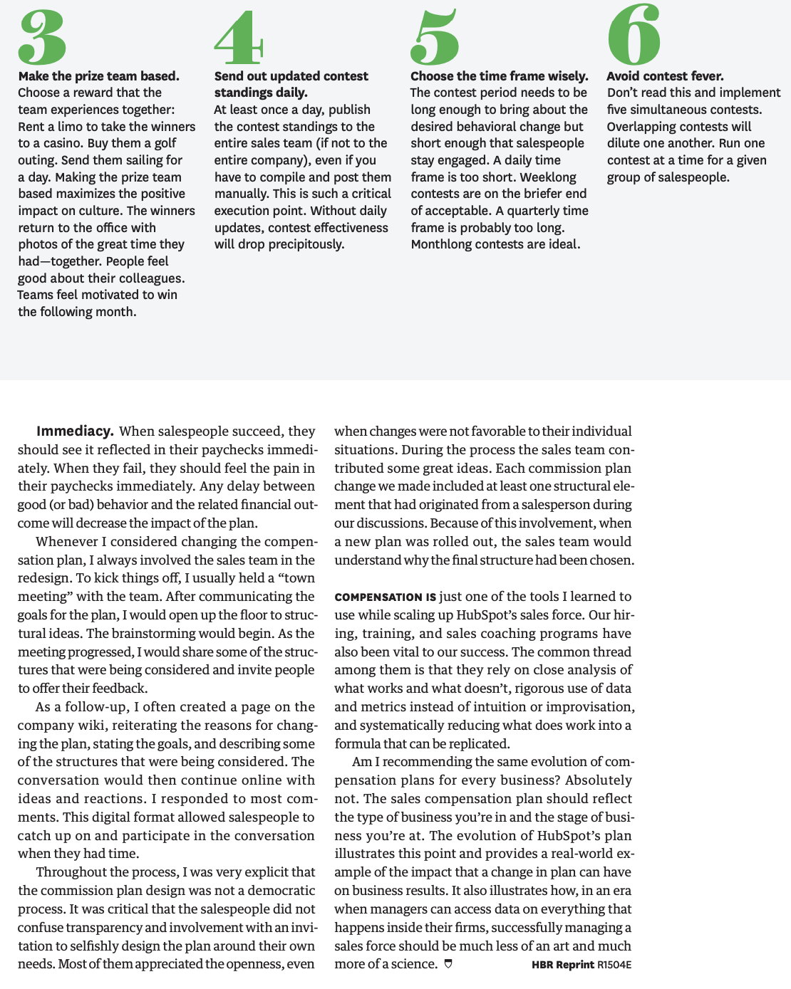 yo u were in a sales role, how would yo u incorporate