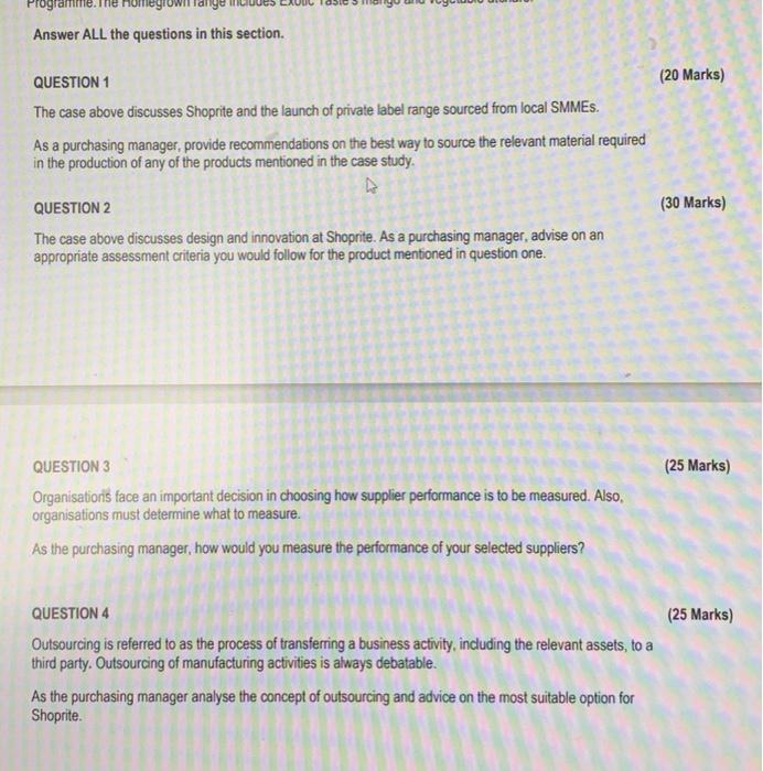 Shoprite launches private label range sourced from local SMMEs Shoprite has introduced