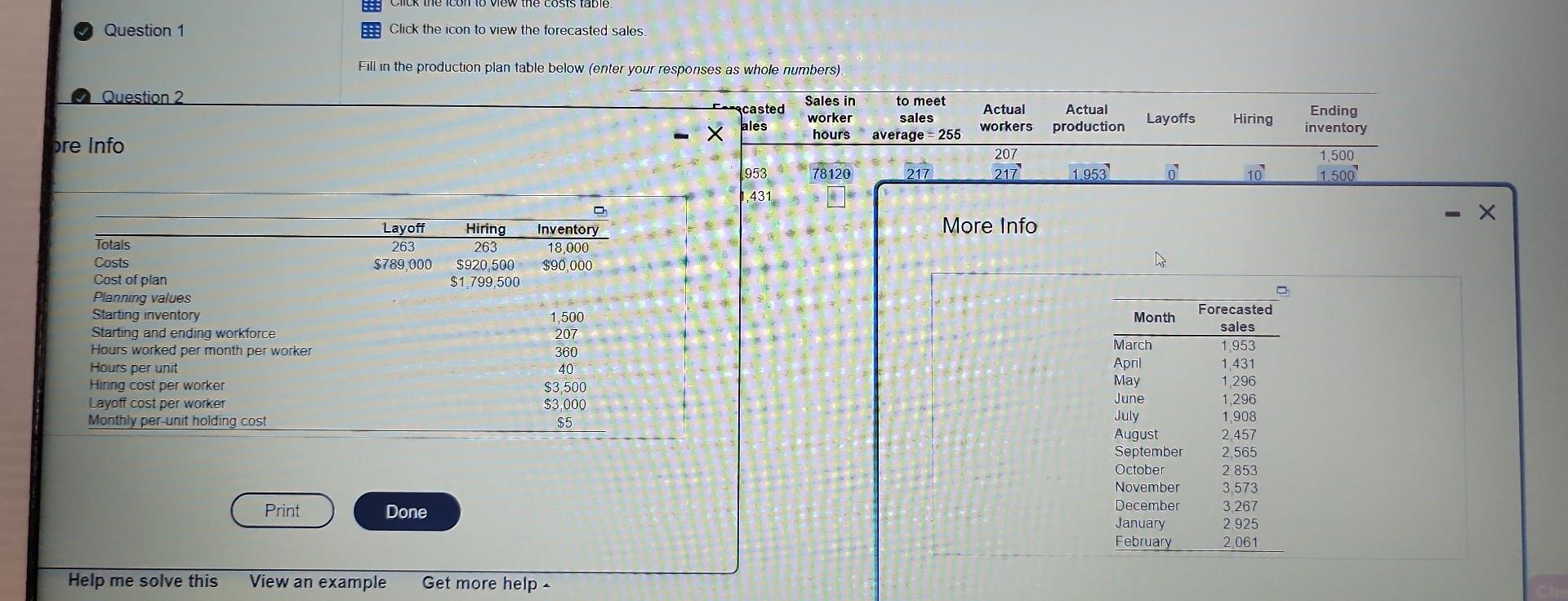  i created a excel worksheet for this assignment but I think
