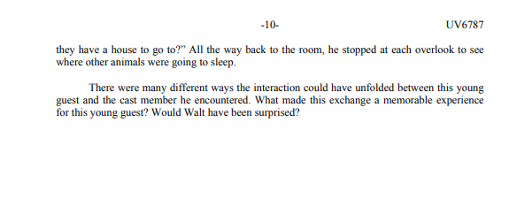 too formal. Mickey Mouse, the character that people loved and the icon