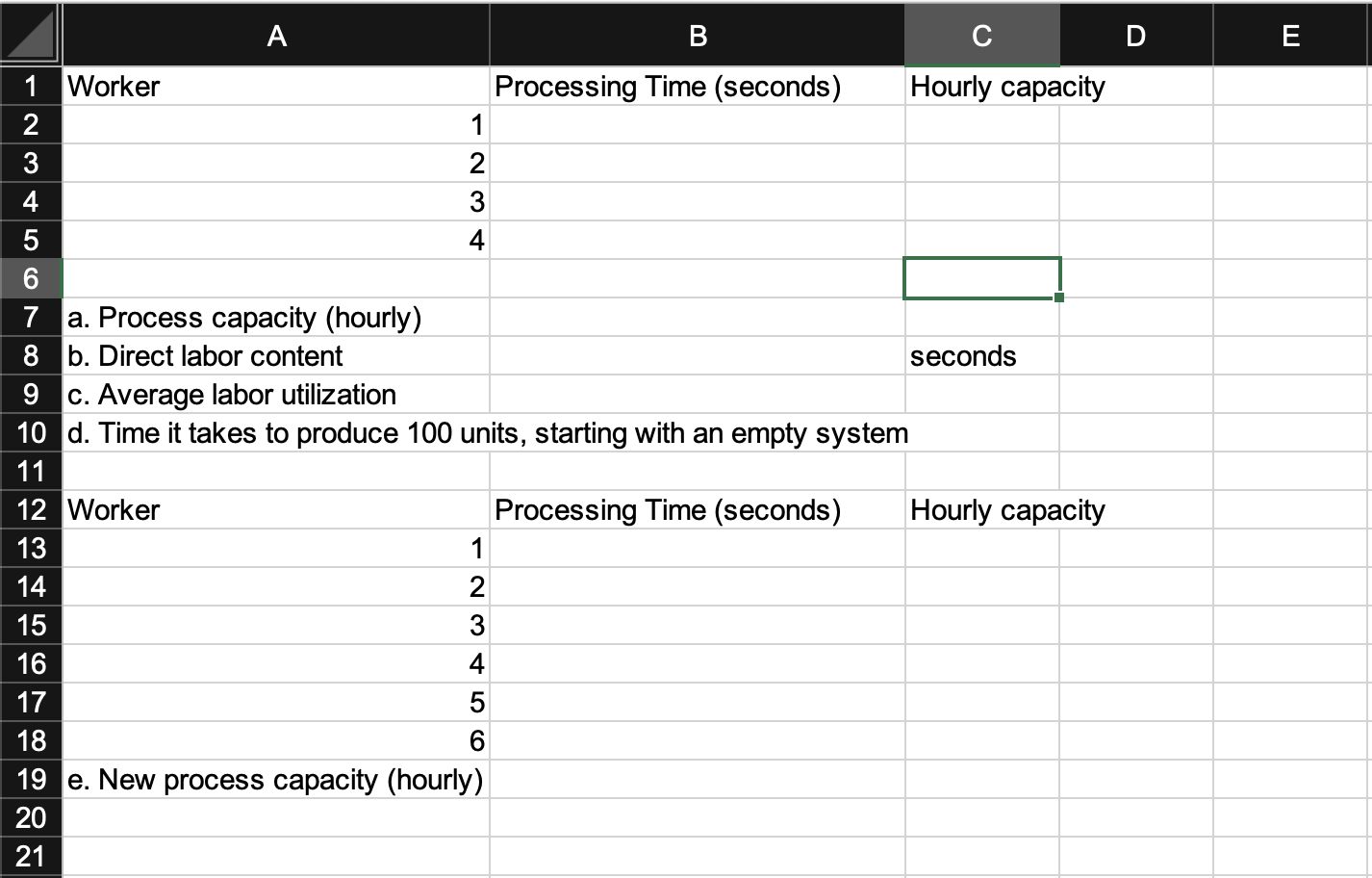 solve the Q2 sheet. Q2. 12 Tasks to 4 Workers (30 points,