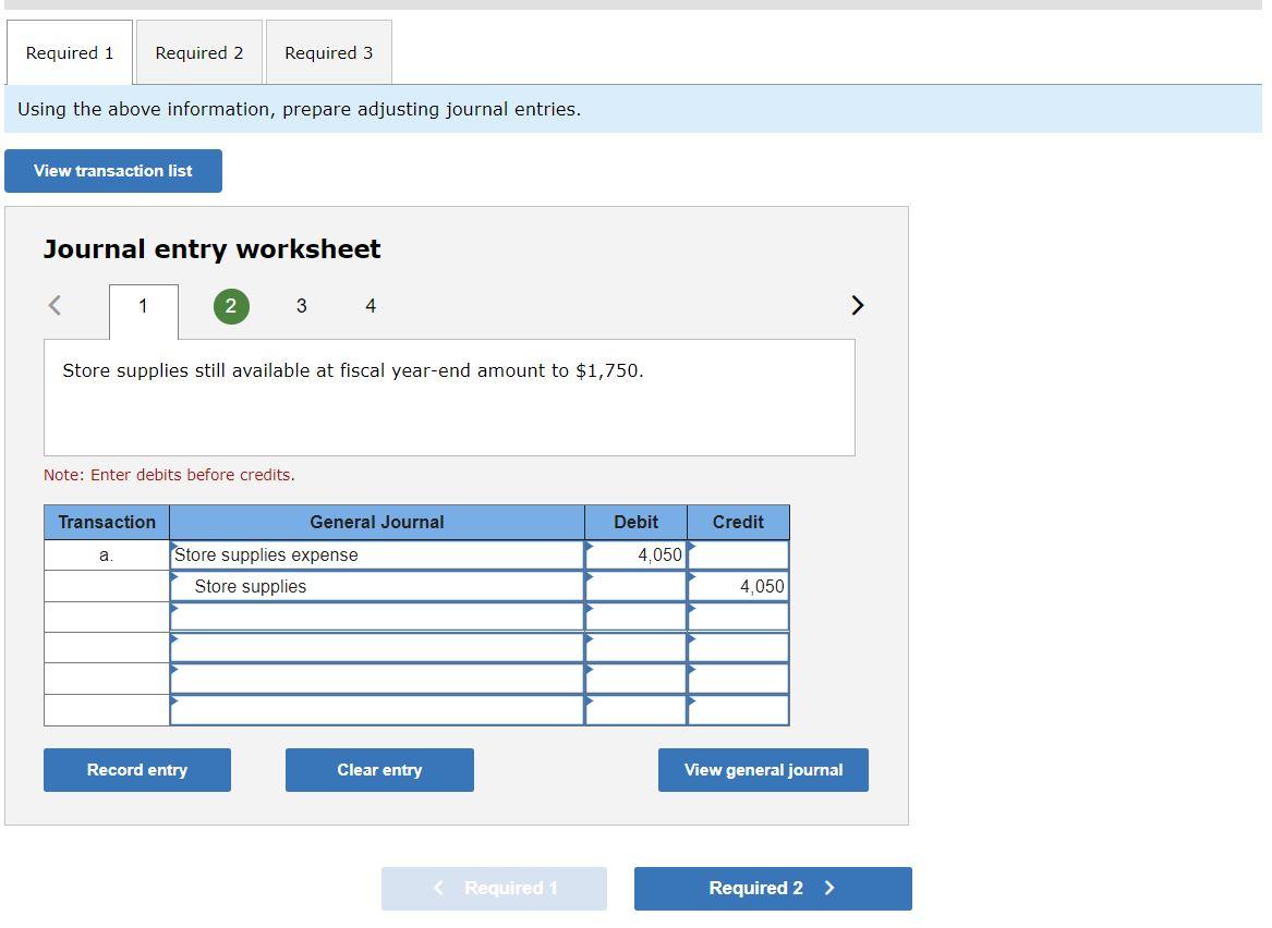 Problem 4-5A (Static) Preparing adjusting entries and income statements; computing gross margin,