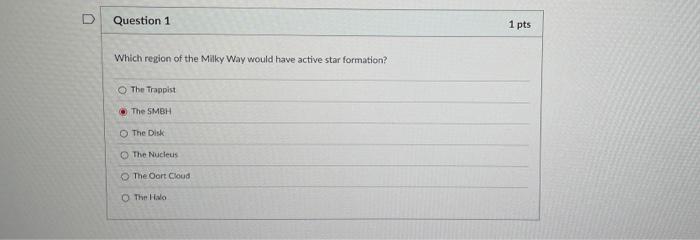 help please :) D Question 1 1 pts Which region of the