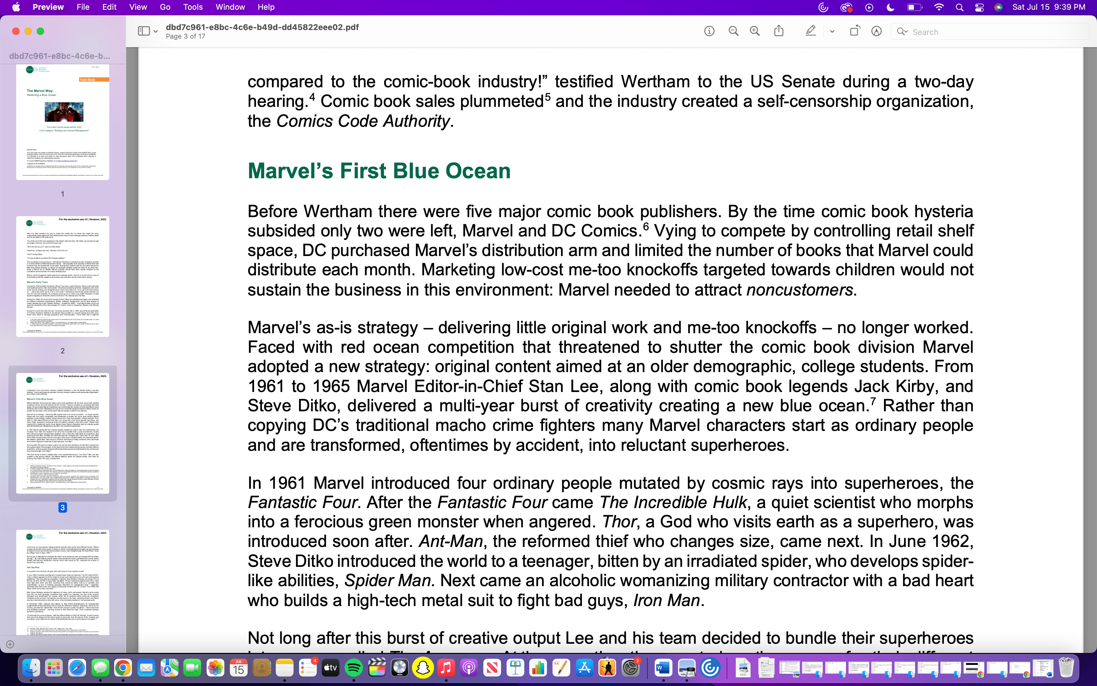 strategy, with this specific case neither predicts nor explains the outcome why?