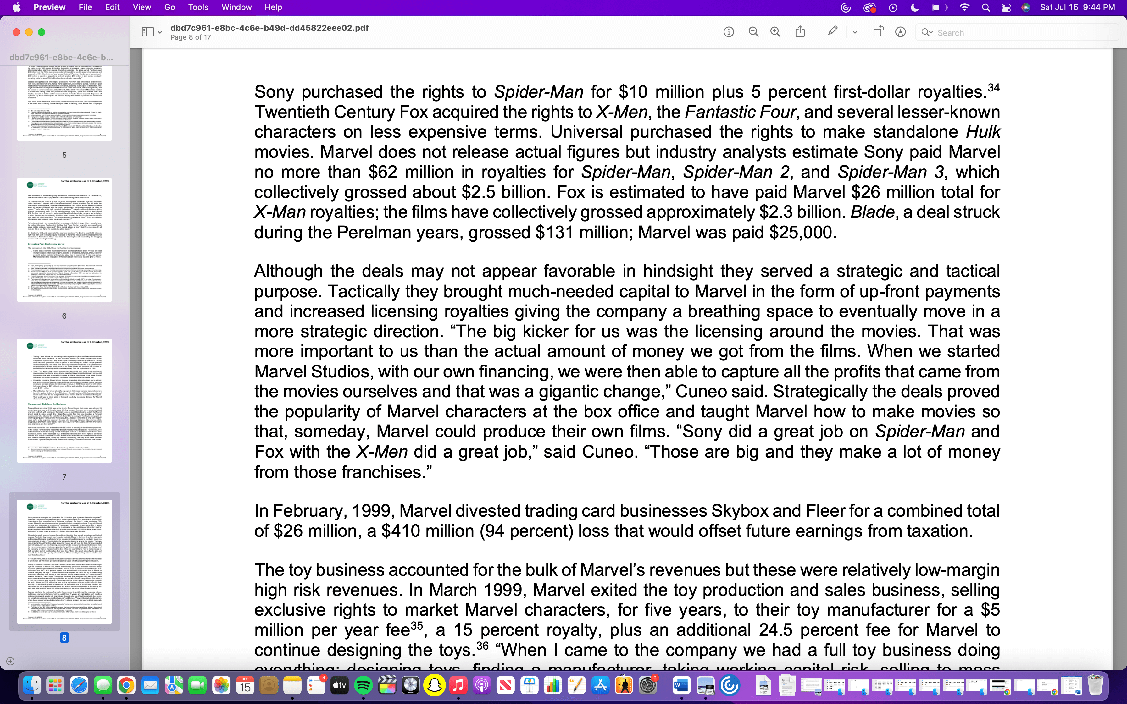 on glamour that was not helpful for moviemaking. "... with our own