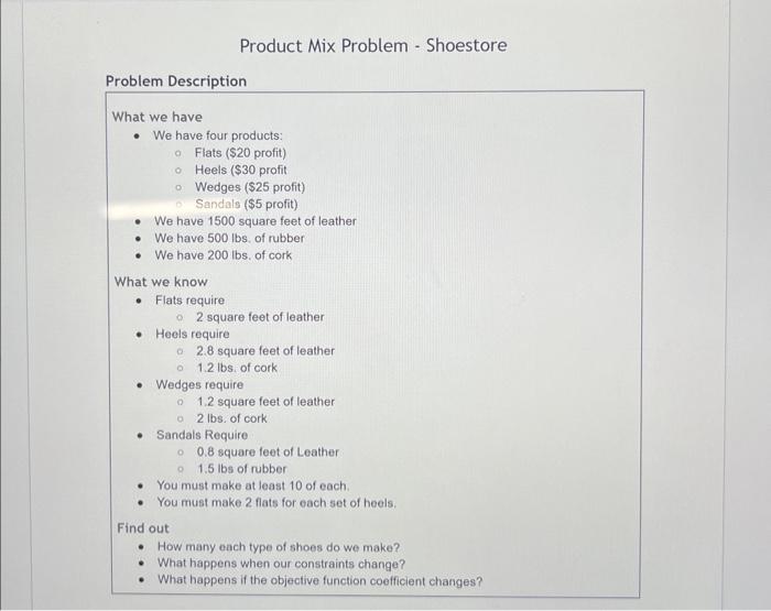  I need help doing this problem step by step using solver