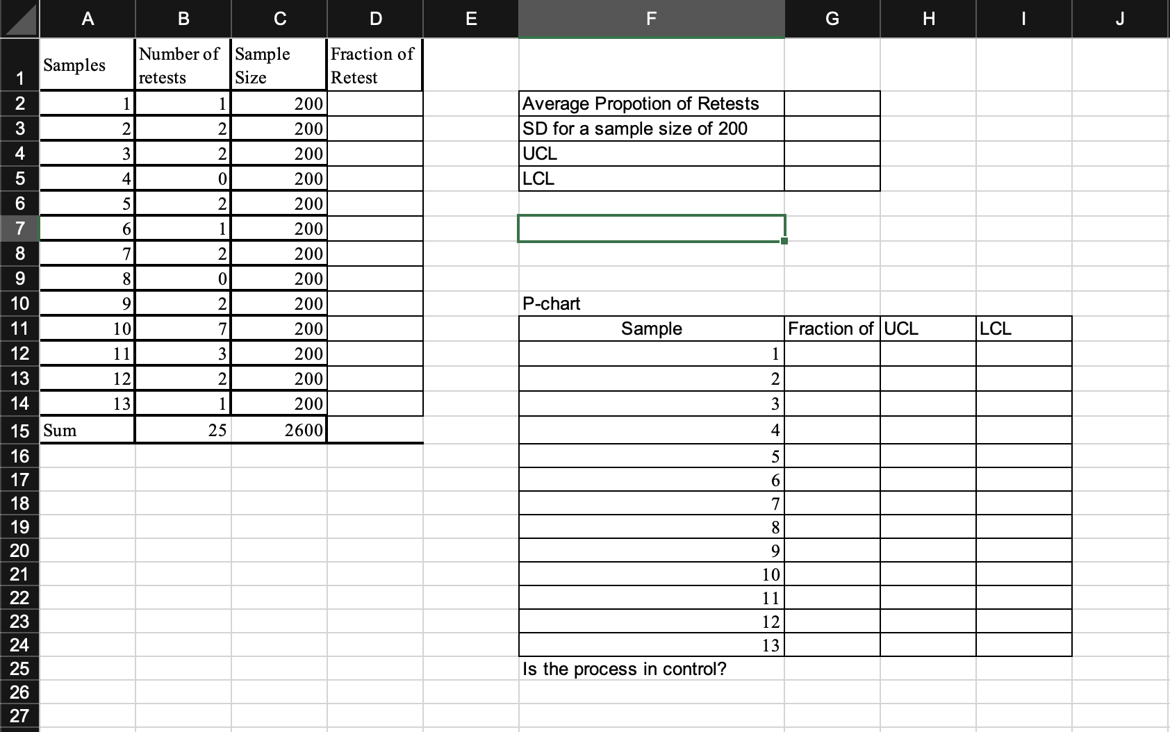 Computer upgrades have a nominal time of 80 minutes. Samples of five