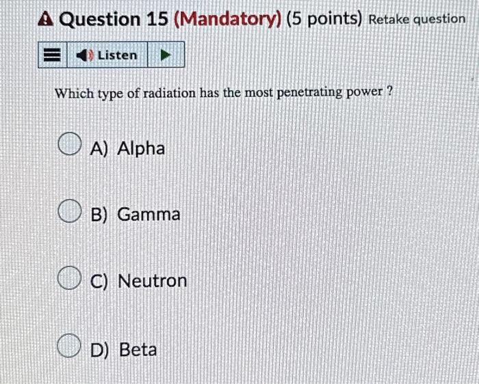 Which one of the following statements is true? (choose all apply) Visible