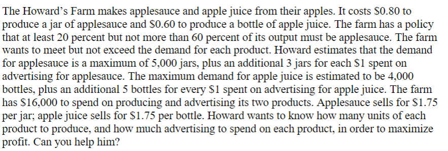 What are the key elements in the problem: objective function, decision