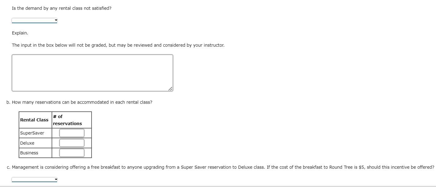 not available for the Business rental class. I rooms and 135 Type