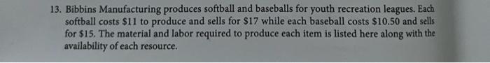  a) define the deision variables b) define the objective functions c)