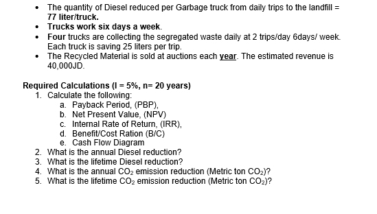 Fuel + climate mitigation. - Increase resiliency of Municipalities by reducing cost