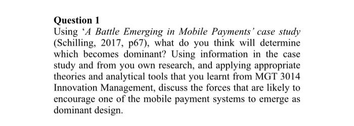 answer this question in 1500 words. Question 1 Using 'A Battle Emerging