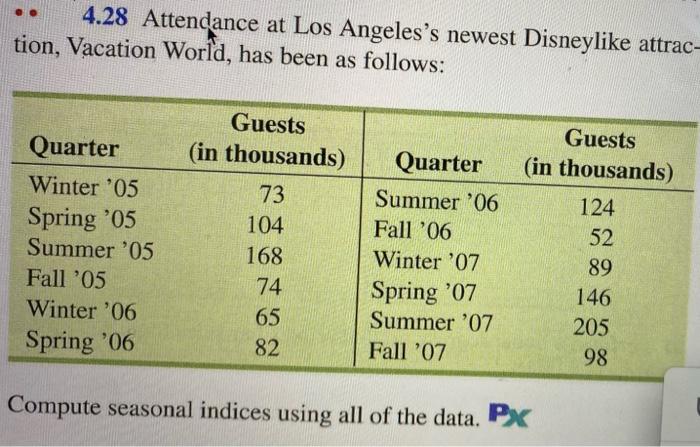 and 4.42) 4.25 The following gives the number of accidents that occurred