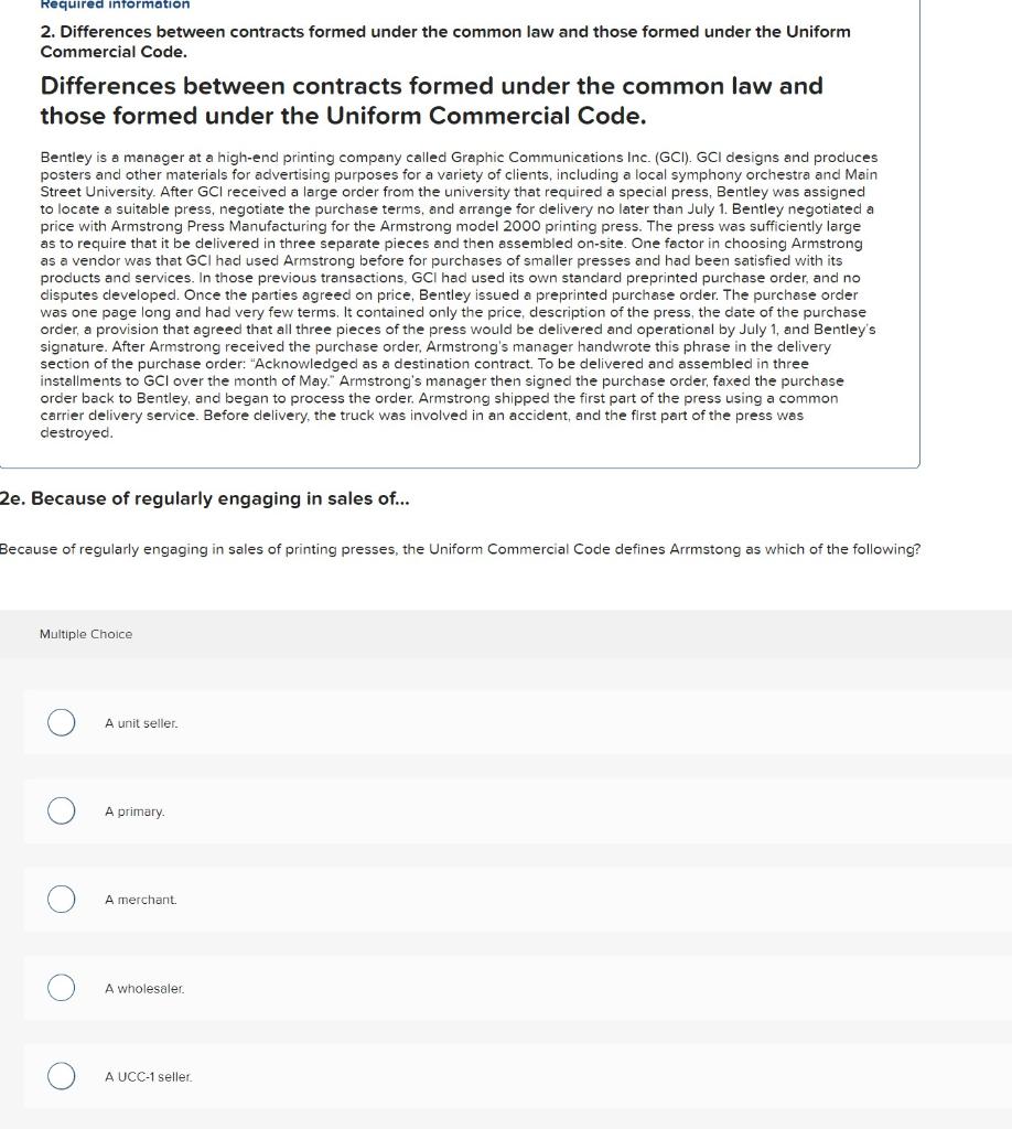 printing company called Graphic Communications Inc. (GCl). GCl designs and produces posters