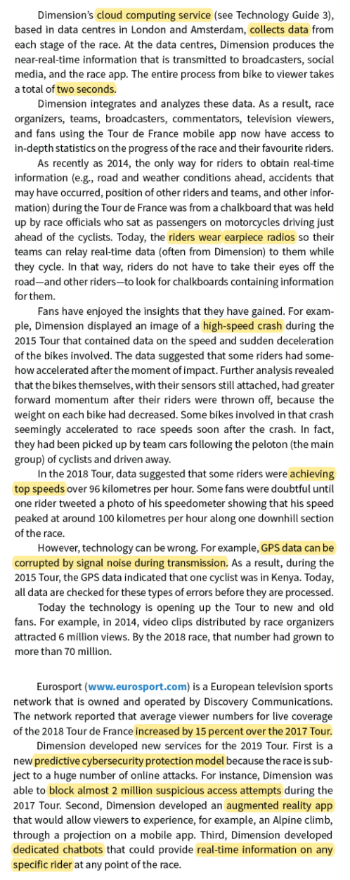 BASE ANSWERS FROM THE CASE.B. Using Porter's Value Chain model, provide a