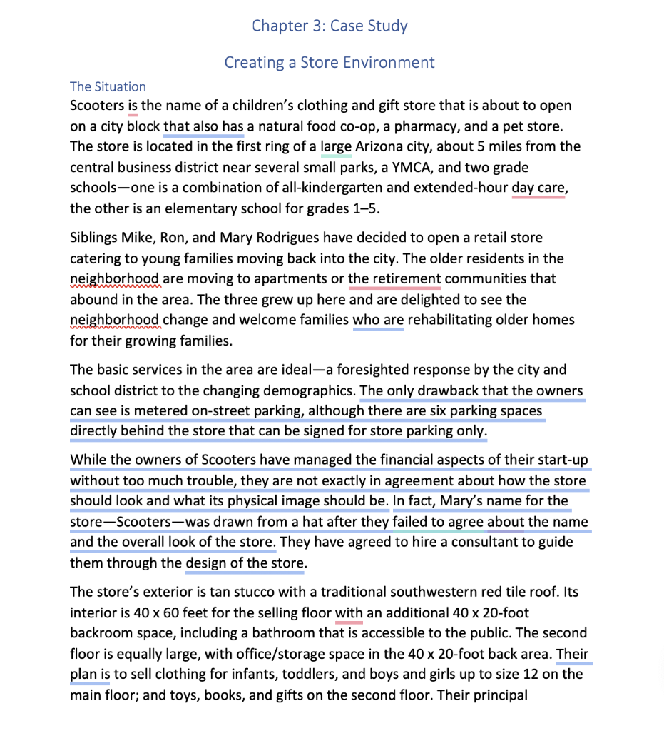 a Store Environment. This can be found on Page 77 at the